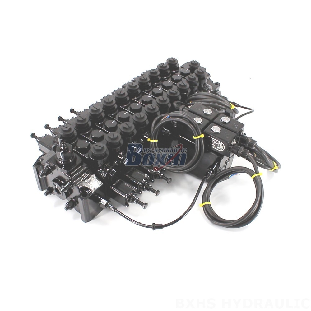 Precision Engineered DCV150-10-NPT 10 Spool Hydraulic Valve cover photo